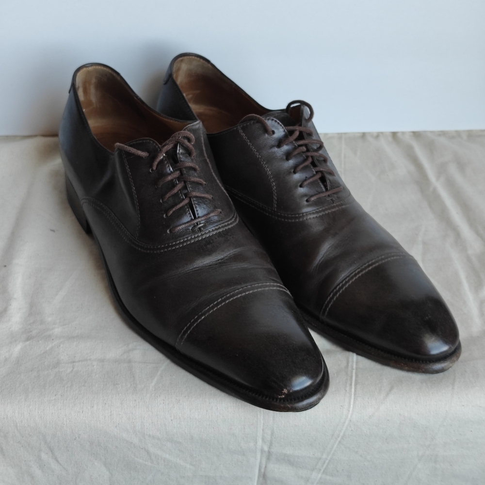Gucci cap toe dress shoes